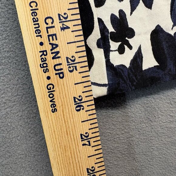 Joseph Ribkoff Womens Pants Size 10 Navy Floral Print Straight Leg Ankle - Picture 9 of 9